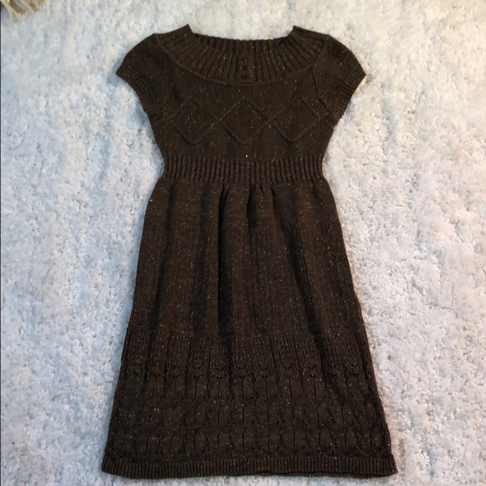 DKNY VTG A-Line Fleck Sweater Dress Size M